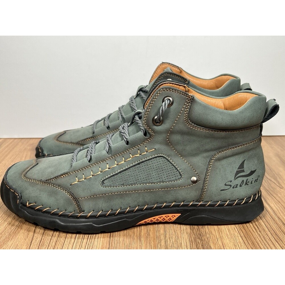 Salkin Barefoot Outdoor Hiking High Top Boots, US Size 11.5, EU 48